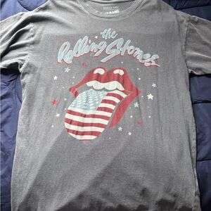 American Eagle Outfitters Gray Band Tee